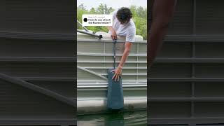 Wondering how to attach the MAVEN pontoon fender? #pontoon #fender #boating