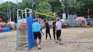 Kien Giang 1 vs HCMC 2 (Hanh / Nguyen) Beach volleyball. Can Tho. Vietnam. 23/09/2024