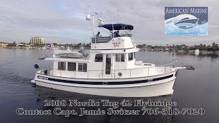 SOLD - 2008 Nordic Tugs 42 Trawler HD By American Marine