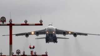 Polet Airlines Antonov An-124 RA-82077 Takeoff @ EDDL