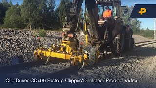 Clip Driver CD400 Fastclip Clipper/Declipper Product Video | Pandrol