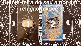 🧙🏻‍♂️Quinta-Feira do seu amor♥️ em relação a você!#tarot✨✨✨✨✨