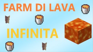 [1.20+] FARM di LAVA INFINITA - SUPER SEMPLICE!