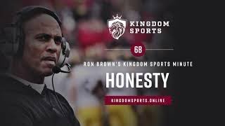 Kingdom Sports Minute #68: Honesty