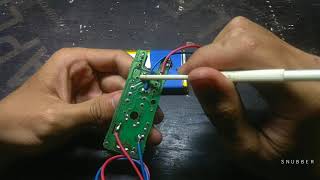 Menentukan Tegangan Input modul Raket Nyamuk High Voltage