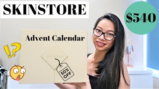 SKINSTORE ADVENT CALENDAR 2020 – 50% OFF DURING BLACK FRIDAY BARGAIN!! WORTH OVER $540..#LFBEAUTYBOX