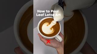 Latte art tutorial 15秒教學 #lattearttutorial #latteart #shorts