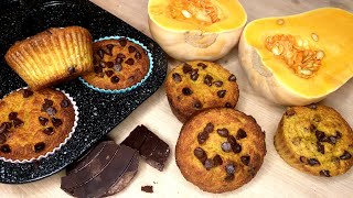 RECETTE MUFFIN BUTTERNUT ET CHOCOLAT 🍫🍂🍁🎃