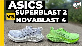 Asics Superblast 2 vs Novablast 4: Best Asics daily trainers compared