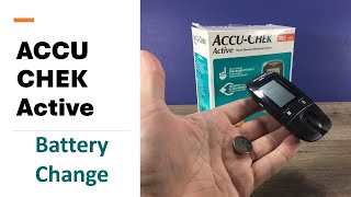 Accu Chek Active battery change set date and time