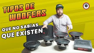 7 tipos de subwoofers car audio