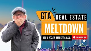 GTA Canada Real Estate Nightmare: April 2024 Market Crash #toronto #ontario