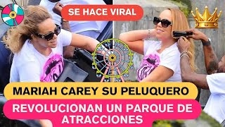 Mariah Carey se vuelve VIRAL por lo que hace en un parque de atracciones