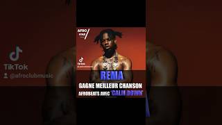 REMA GAGNE LE TROPHÉE DU MEILLEUR CHANSON AFROBEATS AU BILLBOARD MUSIC AWARDS 2023 AVEC SELENA GOMEZ