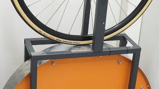 Vittoria Corsa Pro TLR 26 Rolling Resistance Test (spin up video)