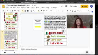 Cinco de Mayo How to Google Slides