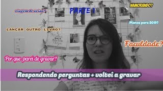 Respondendo perguntas + volteiii part 1 - a menina borboleta