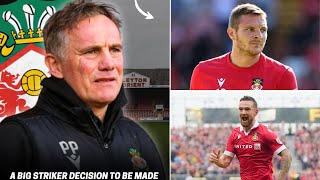 A BIG DECISION For Phil Parkinson Ahead of Wrexham AFC’s Next Game…