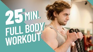 25-Minute Full Body HIIT for Beginners No Equipment, No Repeat Home Workout