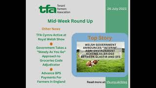 TFA Mid-Week News Round-up 26 July 2023