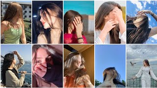 Stylish girls DP photo 😍 | Awesome hidden face for girls Cute girl dpz | girls pic