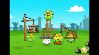 Angry birds: playing a couple levels (BONUS)