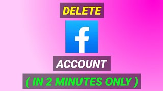 Delete Facebook Account Permanently 2024 ! Delete Fb Account | Facebook Account Delete Kaise Kare ?