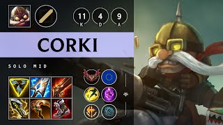 Corki Mid vs Sylas: Godlike - EUW Grandmaster Patch 14.22