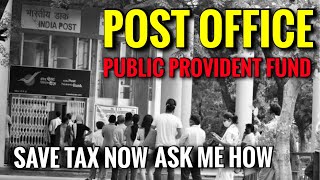 SAVE TAX NOW ASK ME HOW | Invest in PPF | Post Office PPF Scheme | Public Provident Fund | Post Cart