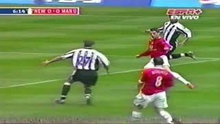 90' Newcastle vs Manchester United FA Cup 2004-2005