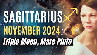 Soul Direction,  Purpose and Inspiration 🔆 SAGITTARIUS NOVEMBER 2024 HOROSCOPE