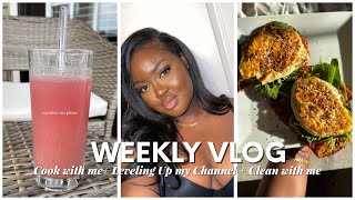 WEEKLY VLOG 3 | COOKING + ERRANDS + CLEAN WITH ME !