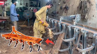 Amazing Process of Making Cultivator from Iron | Top Manufacturing Process