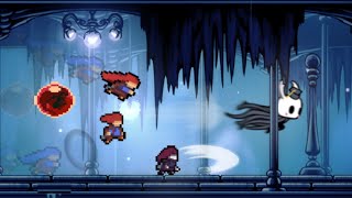 Hollow Knight - Speedrunner vs. 4 Hunters from Celeste