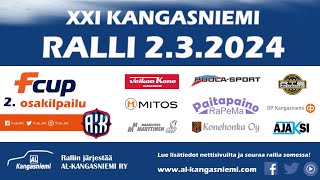 Kangasniemi ralli F-Cup 2.3.24