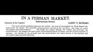 Albert Ketèlbey - In a Persian Market (with Score)