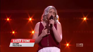 Sarah Stone - Autumn | The Voice Australia 6 (2017) | Blind Auditions