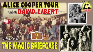 THE MAGIC BRIEFCASE - ALICE COOPER Tour From US to CANADA with David Libert