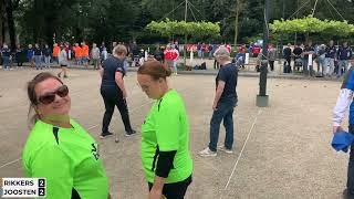 08-06-2024 NK triplette vrouwen - 4de ronde Zwitsers - Joosten tegen Koogje