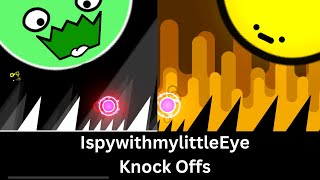 Beating ISpy Knock Offs | Geometry Dash