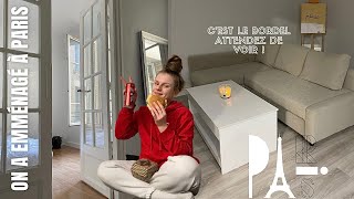 3- On a emménagé dans notre nouvel appartement à PARIS !! 🇫🇷❤️ vlog