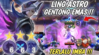 LING ASTRO GENTONG EMAS AUSTUS SKILL 3 !!! SEKALI TERBANG AUTO WIN Magic Chess Mobile Legends