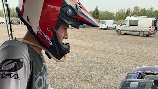 Veldenhoven mx track on a KTM 350