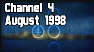 Channel 4 ads and Continuity | 16 - 17 August 1998 (Part 1)