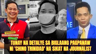 Detalye sa Biglaang Pagpanaw ni Chino Trinidad! Life and Legacy ng Isang Sikat na Sports Journalist