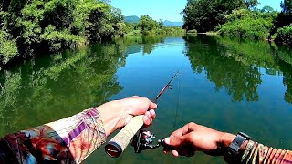 #ULTRALIGHT EM MAQUINÉ- RS #JOANA EM ÁGUA CRISTALINA (Ultralight Fishing Brasil)