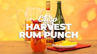 Crisp Harvest Rum Punch 🍹