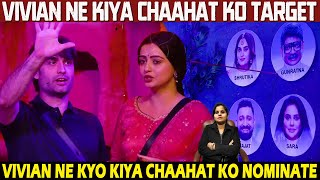 Bigg Boss 18 Vivian ने क्यों किया Chaahat को Nominate | कोन हुआ घर से बेघर होने के Nominate