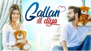 LOVIE VIRK - Gallan Dil Diya (Full Video) Desi Routz | Maninder Kailey | Latest Punjabi Sad Song