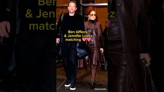 Ben Affleck & Jennifer Lopez matching#shorts #benaffleck #jenniferlopez #jlo #bennifer